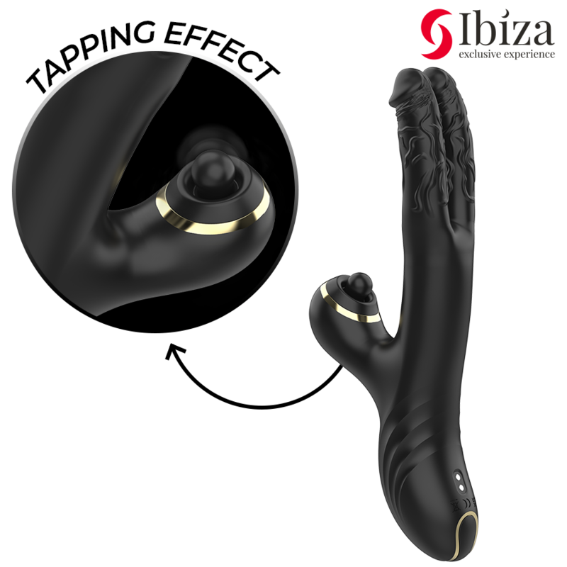 IBIZA - TWO DRAGONS DOBBELTVIBRATOR SORT