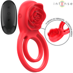 INTENS - GAIL STIMULATOR ROSE 10 VIBRATIONER RØD FJERNBETJENING