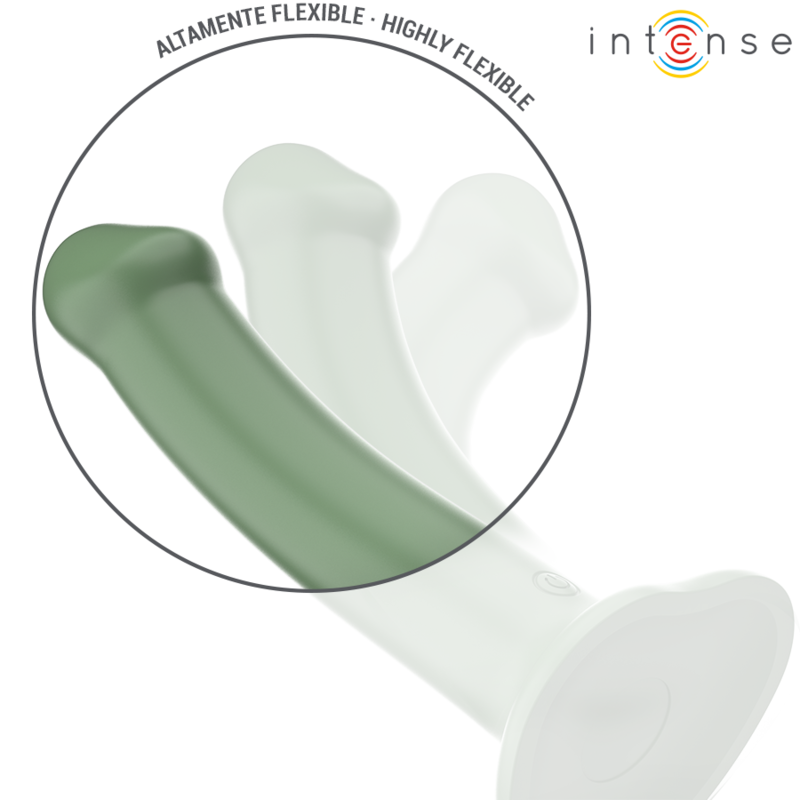 INTENSE - BECCA VIBRATOR MED SUGEKOP 10 VIBRATIONER GRØN FJERNBETJENING