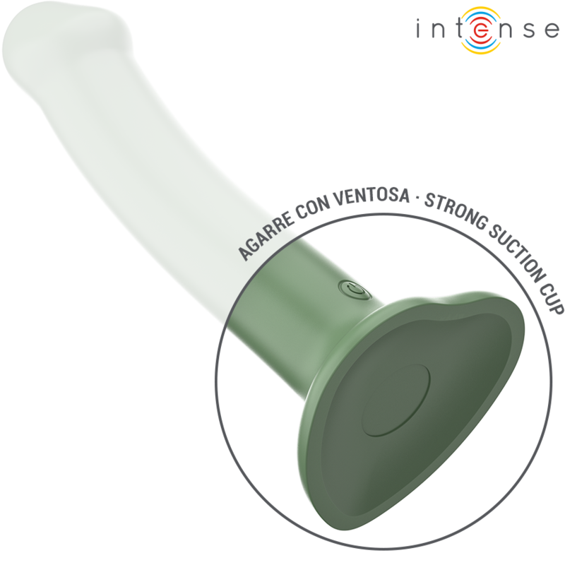 INTENSE - BECCA VIBRATOR MED SUGEKOP 10 VIBRATIONER GRØN FJERNBETJENING