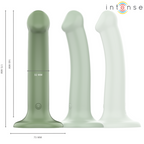 INTENSE - BECCA VIBRATOR MED SUGEKOP 10 VIBRATIONER GRØN FJERNBETJENING