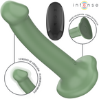INTENSE - BECCA VIBRATOR MED SUGEKOP 10 VIBRATIONER GRØN FJERNBETJENING