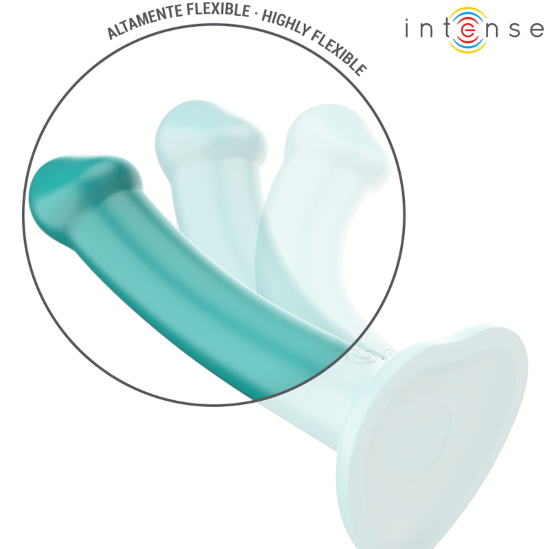INTENSE - KATIE VIBRATOR MED SUGEKOP 10 VIBRATIONER BLÅ FJERNBETJENING