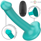 INTENSE - KATIE VIBRATOR MED SUGEKOP 10 VIBRATIONER BLÅ FJERNBETJENING