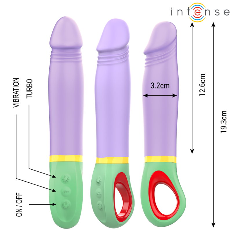 INTENS - VELMA KLASSISK LILLA VIBRATOR
