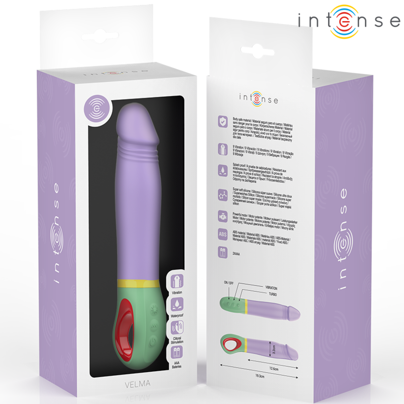 INTENS - VELMA KLASSISK LILLA VIBRATOR
