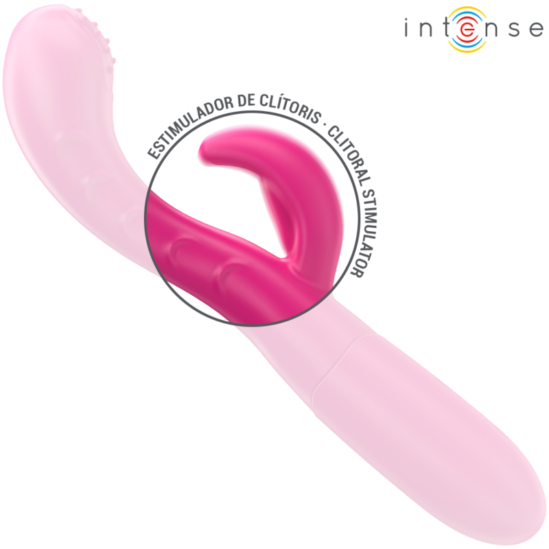 INTENS - AMARA VIBRATOR MED STIMULERINGSTUNGE 10 VIBRATIONER PINK