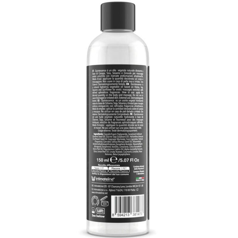 INTIMATELINE LUXURIA - MASSAGEOLIE BÆR 150 ML