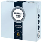 MISTER SIZE - KONDOMSTØRRELSE M 53 MM (36 ENHEDER)