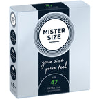 MISTER SIZE - KONDOMER STØRRELSE XS 47 MM (3 ENHEDER)