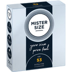 MISTER SIZE - KONDOMSTØRRELSE M 53 MM (3 ENHEDER)