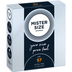 MISTER SIZE - KONDOMSTØRRELSE L 57 MM (3 ENHEDER)