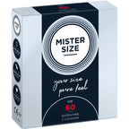 MISTER SIZE - KONDOMSTØRRELSE XL 60 MM (3 ENHEDER)