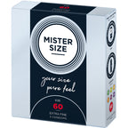 MISTER SIZE - KONDOMSTØRRELSE XL 60 MM (3 ENHEDER)