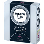 MISTER SIZE - KONDOMSTØRRELSE XXL 64 MM (3 ENHEDER)