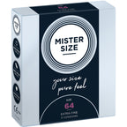 MISTER SIZE - KONDOMSTØRRELSE XXL 64 MM (3 ENHEDER)