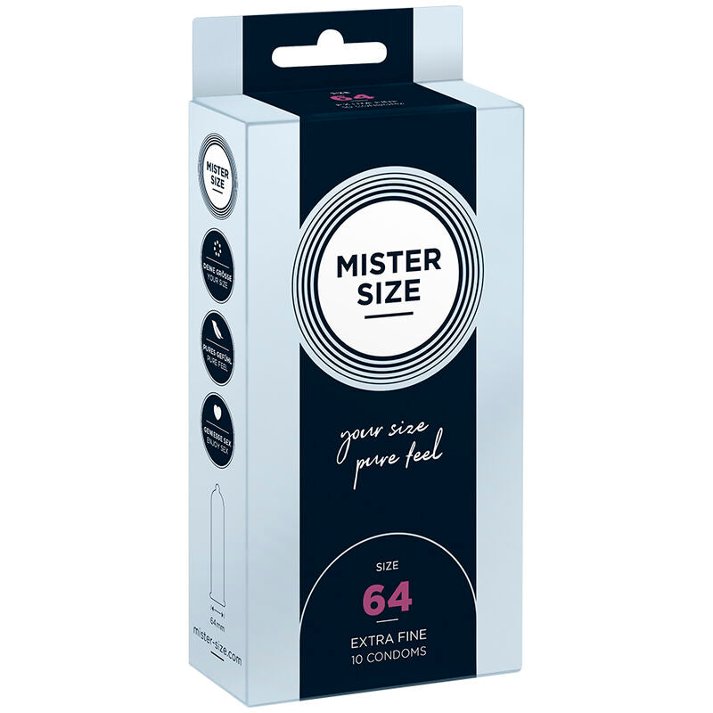 MISTER SIZE - KONDOMSTØRRELSE XXL 64 MM (10 STK.)