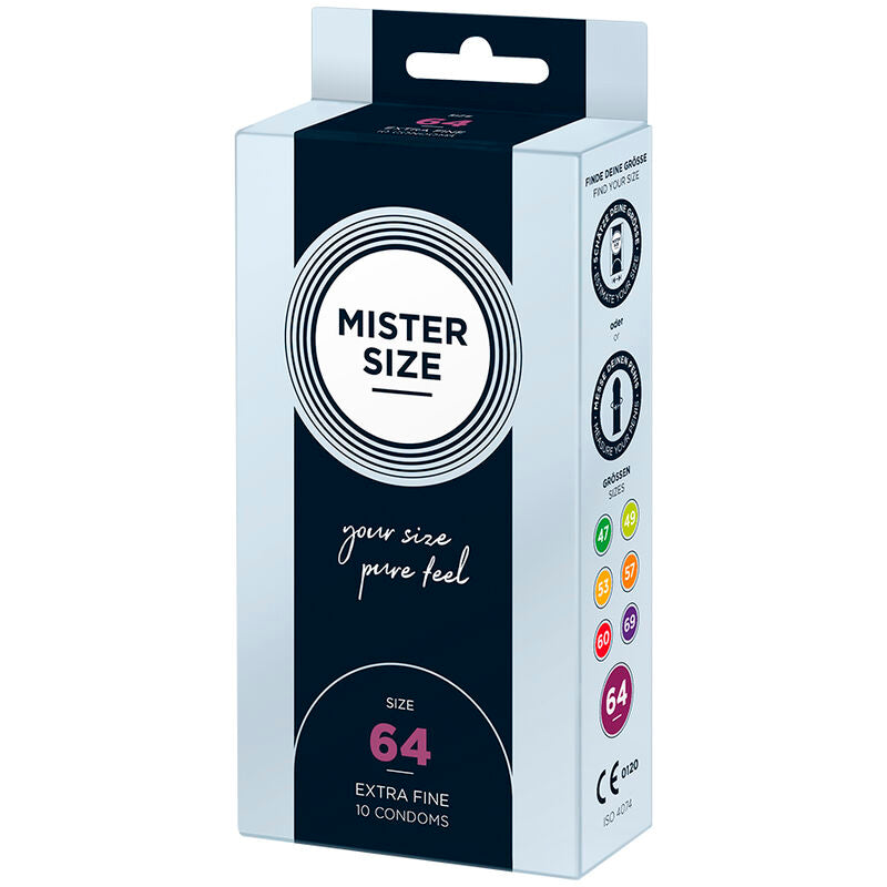 MISTER SIZE - KONDOMSTØRRELSE XXL 64 MM (10 STK.)