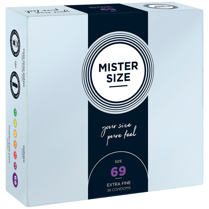 MISTER SIZE - KONDOMER STØRRELSE XXXL 69 MM (36 ENHEDER)