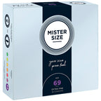 MISTER SIZE - KONDOMER STØRRELSE XXXL 69 MM (36 ENHEDER)