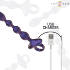 INTENSE - JACKIE VIBRERENDE ANALPLUG MODEL 1 FJERNBETJENING