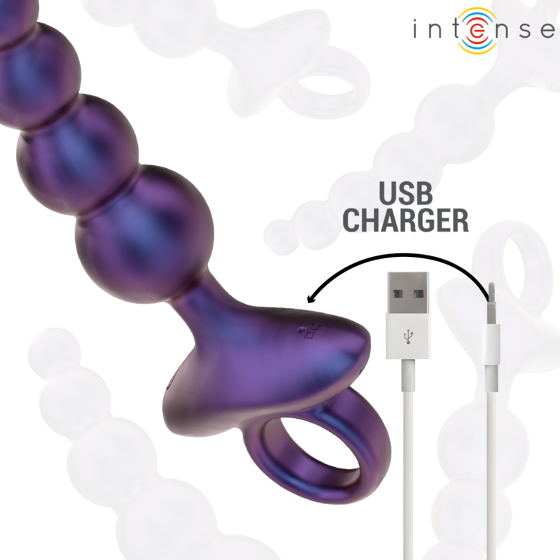 INTENSE - TITO VIBRERENDE ANALPLUG MODEL 3 FJERNBETJENING