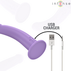 INTENSE - EDDIE VIBRATOR 17,5 CM 10 VIBRATIONER LILLA FJERNBETJENING