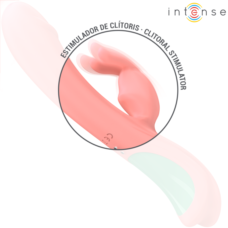 INTENSE - RACHEL RABBIT VIBRATOR 5 VIBRATIONER PINK