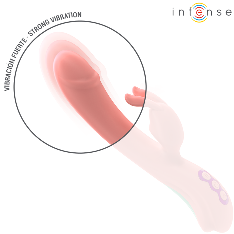 INTENSE - RACHEL RABBIT VIBRATOR 5 VIBRATIONER PINK