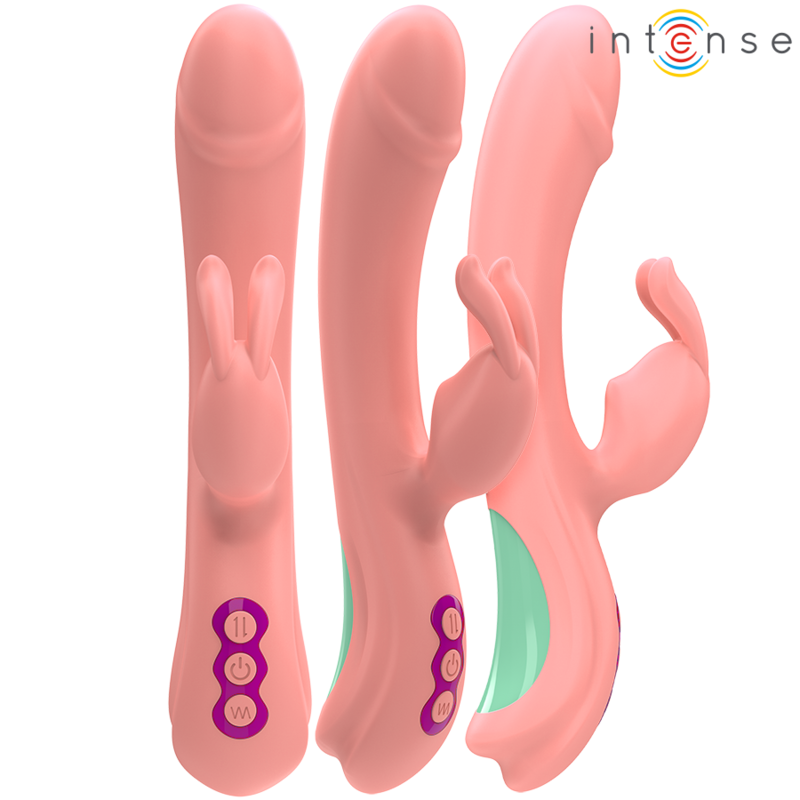 INTENSE - RACHEL RABBIT VIBRATOR 5 VIBRATIONER PINK