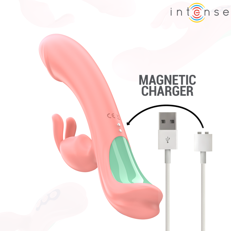INTENSE - RACHEL RABBIT VIBRATOR 5 VIBRATIONER PINK