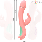 INTENSE - RACHEL RABBIT VIBRATOR 5 VIBRATIONER PINK