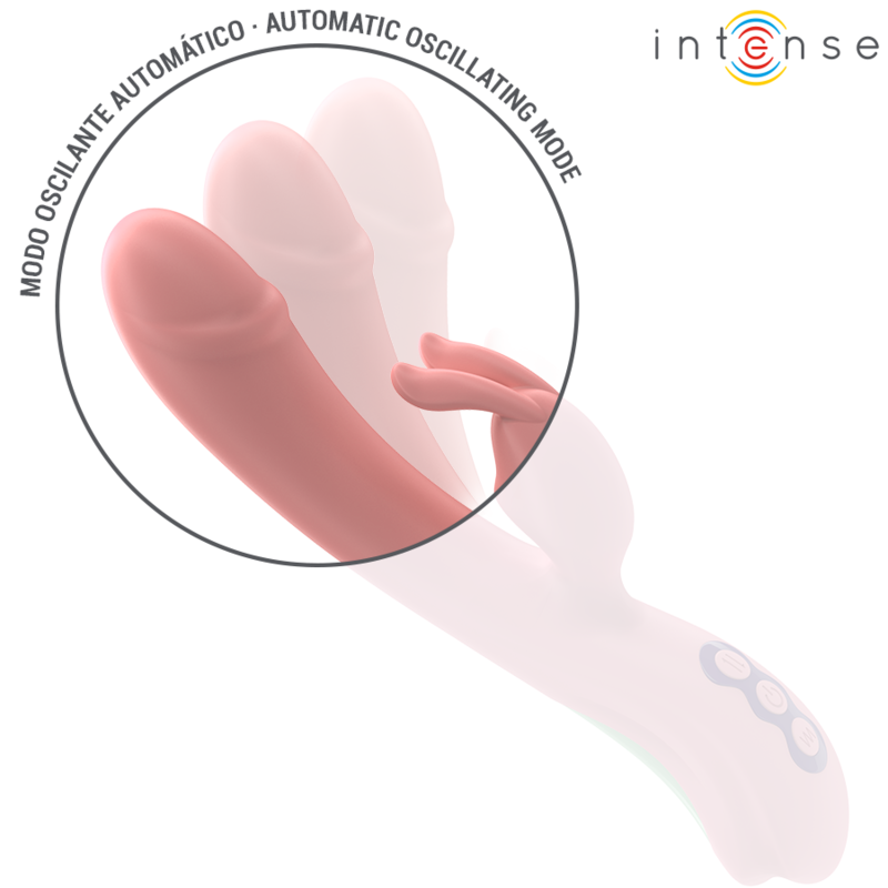 INTENSE - RACHEL RABBIT VIBRATOR 5 VIBRATIONER PINK