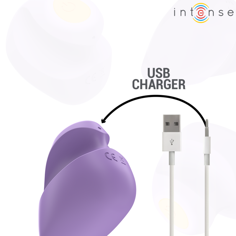 INTENS - URSULA STIMULATOR 10 VIBRATIONER LILLA