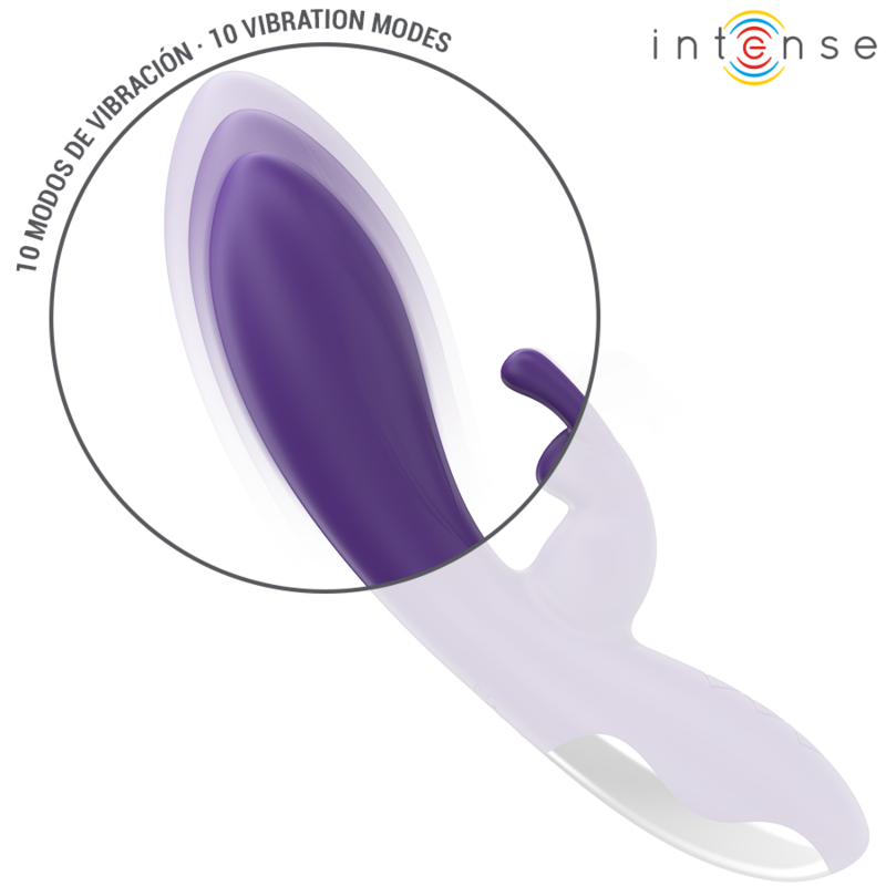 INTENS - RANDALL KANINVIBRATOR 10 VIBRATIONER LILLA