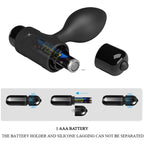 PRETTY LOVE - VIBRA BUTT 10 VIBRATIONER ANALPLUG SORT