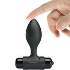 PRETTY LOVE - VIBRA BUTT 10 VIBRATIONER ANALPLUG SORT