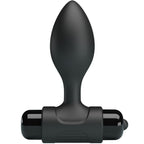 PRETTY LOVE - VIBRA BUTT 10 VIBRATIONER ANALPLUG SORT