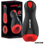 JAMYJOB - CORE-X AUTOMATISK MASTURBATOR 5 SUGE- OG VIBRATIONSINDSTILLINGER