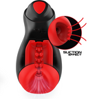 JAMYJOB - CORE-X AUTOMATISK MASTURBATOR 5 SUGE- OG VIBRATIONSINDSTILLINGER