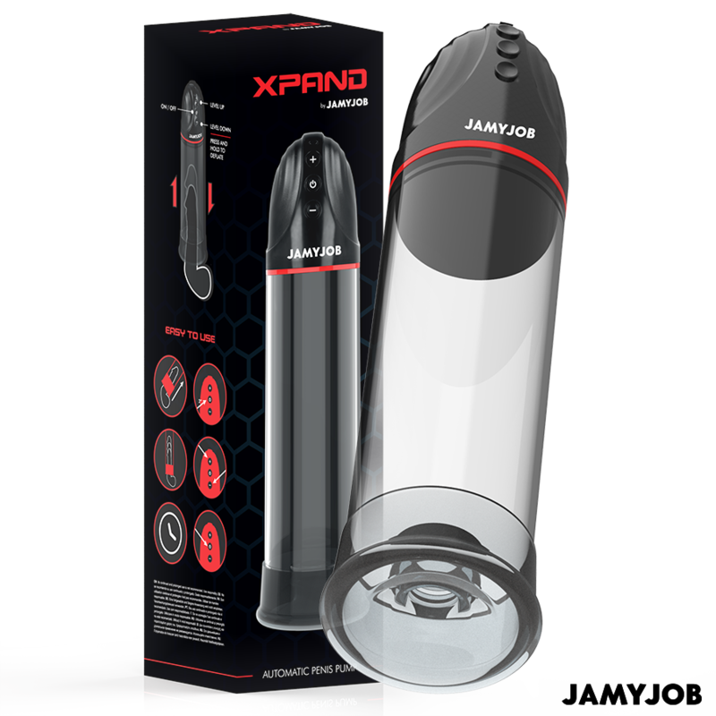 JAMYJOB - XPAND AUTOMATISK PUMPE 3 SUGENIVEAUER GRÅ