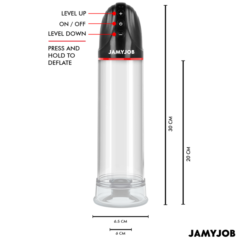 JAMYJOB - XPAND AUTOMATISK PUMPE 3 SUGENIVEAUER GRÅ