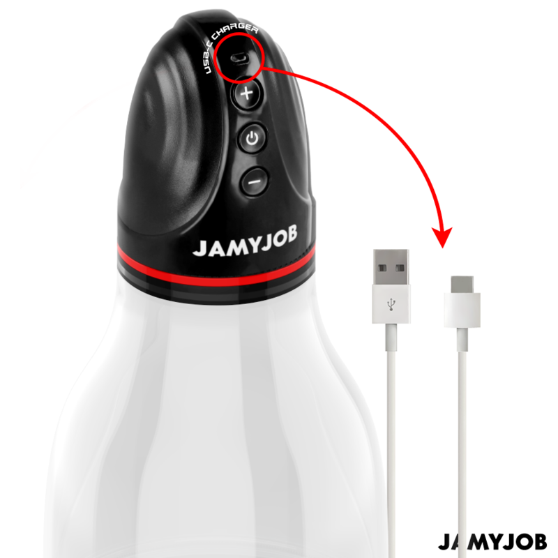 JAMYJOB - XPAND LITE AUTOMATISK TESTIKLPUMPE 3 SUGENIVEAUER GRÅ