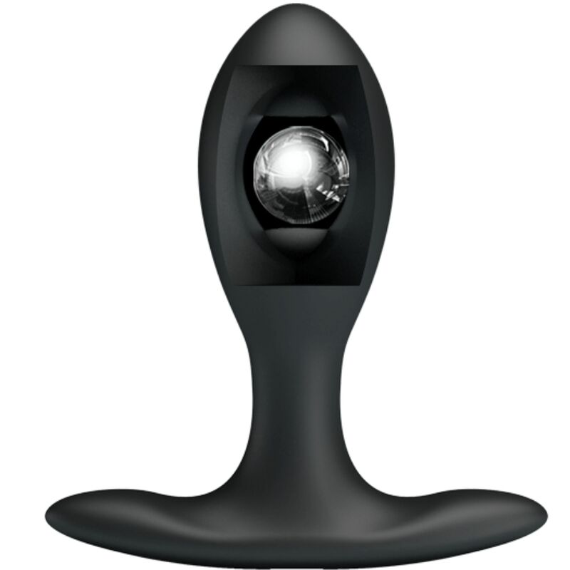 PRETTY LOVE - OPPUSTELIG ANALPLUG SORT