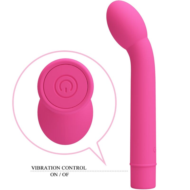 PRETTY LOVE - LOGAN G-PUNKT VIBRATOR 10 VIBRATIONER PINK