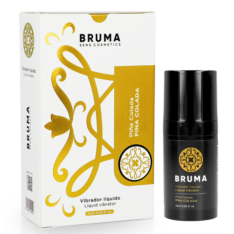 BRUMA - VÆSKEVIBRATOR ULTRA GLIDENDE PINA COLADA 15 ML