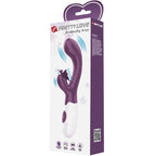 PRETTY LOVE - BUTTERFLY KISS KANINVIBRATOR & G-PUNKT STIMULATOR LILLA
