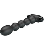 PRETTY LOVE - LYNN SILIKONE ANALPLUG 10 VIBRATIONER SORT