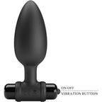 PRETTY LOVE - VIBRA ANALPLUG 2 ANALPLUG 10 VIBRATIONER SORT