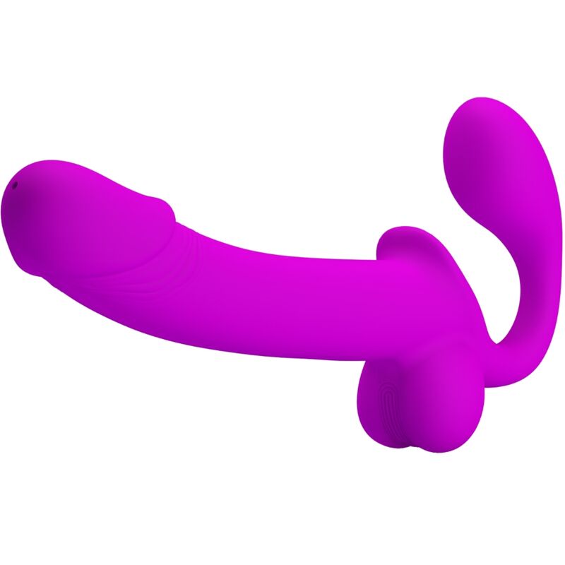 PRETTY LOVE - KELPIE DOBBELT STRAP-ON STIMULATOR LILLA